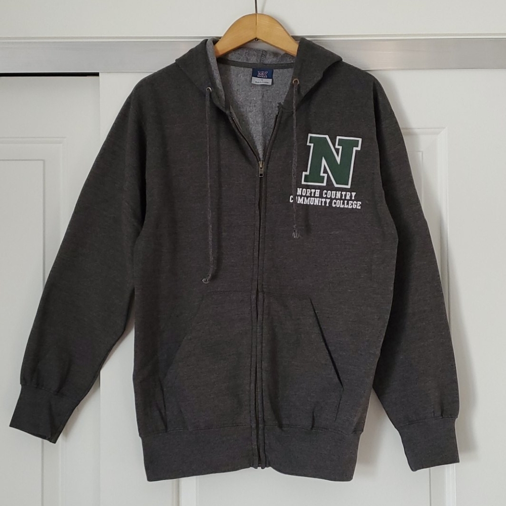 North Country Community College Zip up Hoodie!